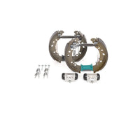 Bosch Brake Shoe Set Axle Kit fits Toyota Yaris/Vitz 2005-2012 1.0 1.3 1.33 1.4