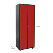 Sealey Modular 2 Door Full Height Cabinet 665mm APMS83 Sealey - Dynamic Drive