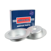 Borg & Beck Rear Brake Solid Discs & Pads fits Lexus Is II 2005-2013