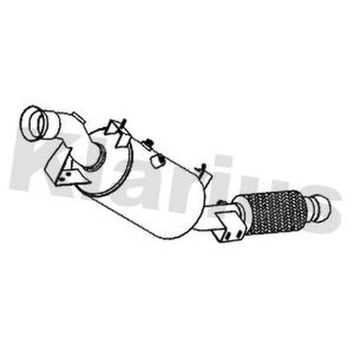 Klarius Diesel Particulate Filter W/Cat T/A fits Mercedes-Benz Sprinter 3,5-T