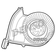 Denso Heater Blower Fan fits Renault Clio 1998-2016 1.2 1.4 1.5 1.6 1.9 2.0
