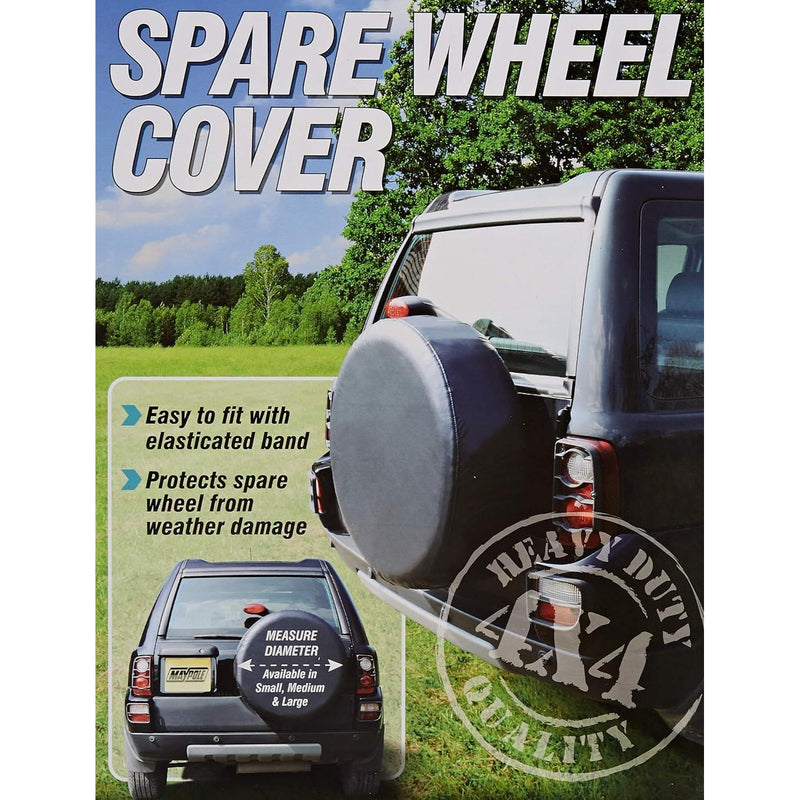 Maypole Heavy Duty Elasticated 29" Inch 4x4 Jeep Wheel Weather Protection Cover Maypole - Dynamic Drive