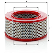 MANN-FILTER Engine Air Filter
