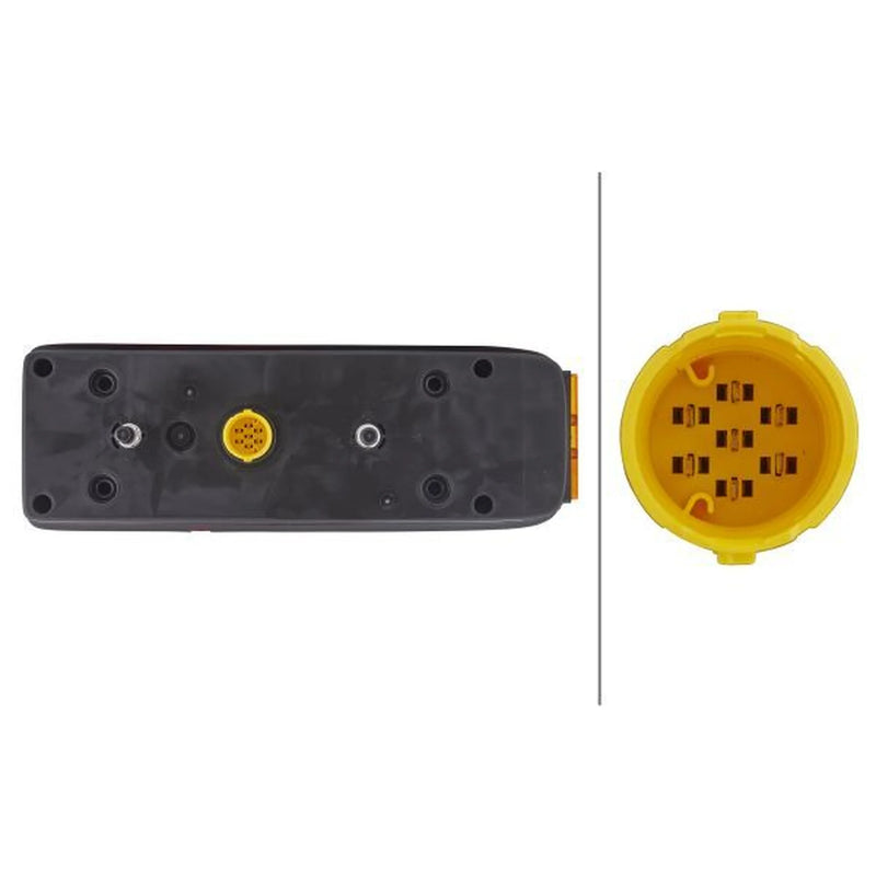 Hella Tail Light / Lamp P21W Left
