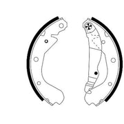 Mintex Brake Shoe Set Axle Kit fits Bedford Astra Van Estate 1982-1991