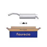 Hella End Silencer Rear fits Fiat Stilo 2001-2003 1.2