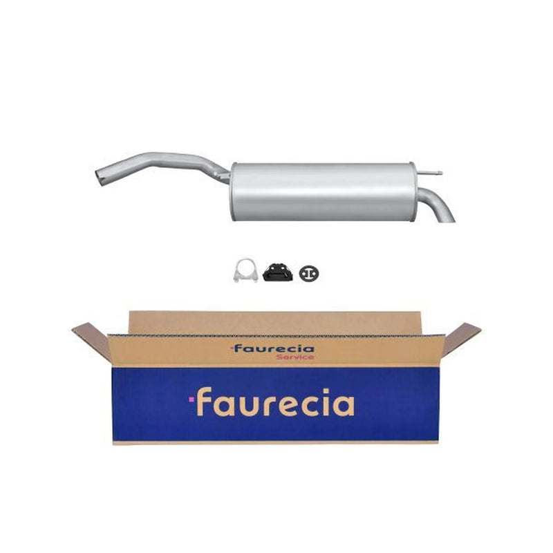 Hella End Silencer Rear fits Fiat Stilo 2001-2003 1.2