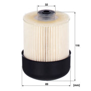 MANN-FILTER Full Service Kit with Air, Oil, Fuel & Cabin Fil fits Nissan Micra V