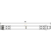 NAPA Brake Hydraulic Hose Line Front NBH1311