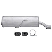 Hella End Silencer Rear fits Peugeot 206 1998-2012 1.4 1.6