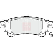 Apec Rear Brake Pad Set fits Lexus Is III 2013-2020