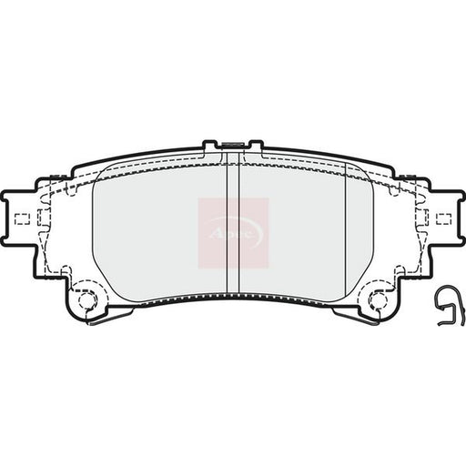 Apec Front & Rear Pads fits Lexus Is III 2015 on