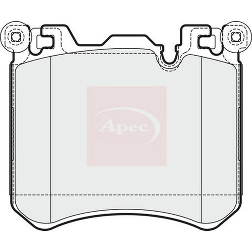 Apec Front Brake Pad Set PAD1738