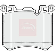 Apec Front Brake Vented Discs & Pads fits BMW X5 2013-2018
