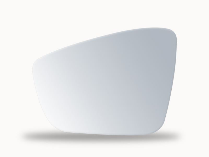 Summit Heated Base Plate With Standard Mirror Glass fits VW Polo/Derby LHS Summit - Bars 4 Cars