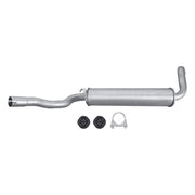 Hella End Silencer Rear fits Audi 80 B2 1978-1987 1.3 1.6 1.8