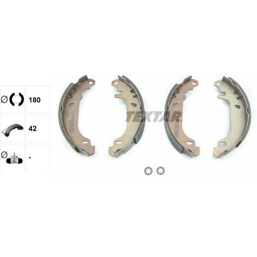 Textar Brake Shoe Set Axle Kit 91037400