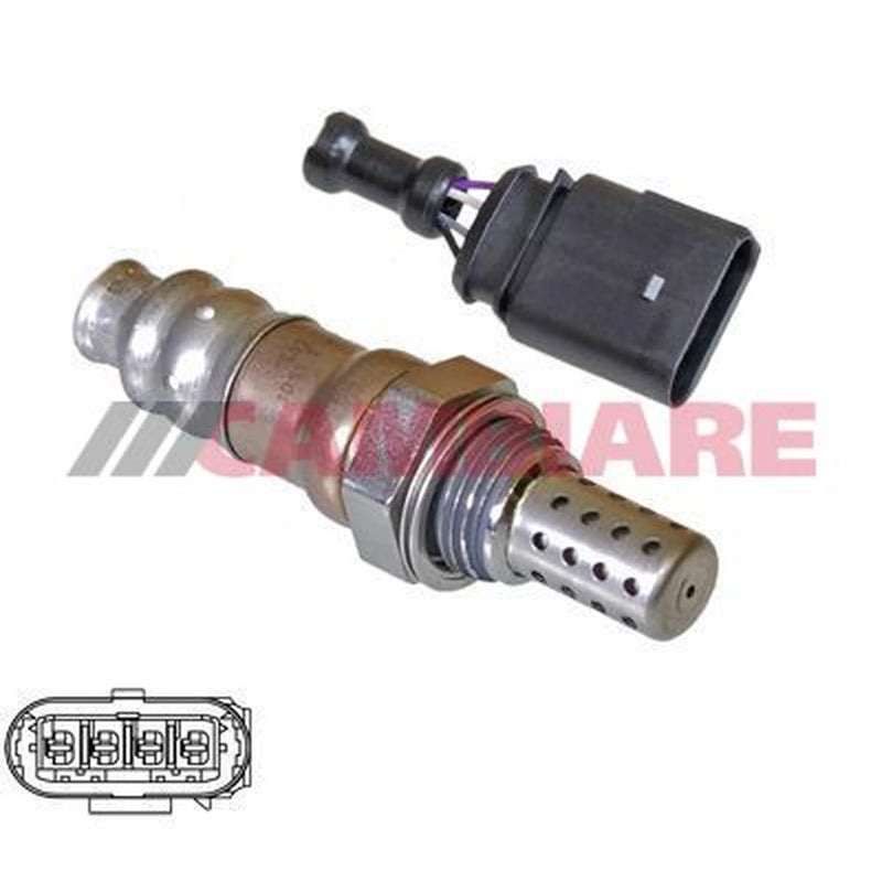 Cambiare O2 Lambda Oxygen Sensor after catalytic converter fits Audi A3