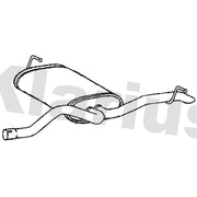 Klarius Box With Tail Pipe Rear fits Peugeot 308 II 2013-2021 1.2