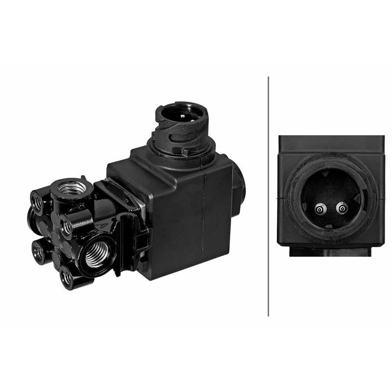 Hella Shift Cylinder Solenoid Valve Connectors fits Scania 4 - Series 1996-2008
