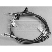 Borg & Beck Handbrake Cable Right Rear BKB3804