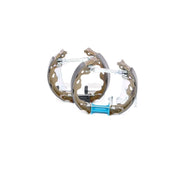 Bosch Brake Shoe Set Axle Kit fits Toyota Yaris/Vitz 2001-2005 1.0 1.3 1.4