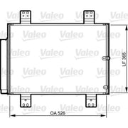 Valeo Air Conditioning Condenser 814206