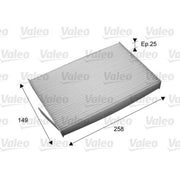 Valeo Cabin Air Filter (Pollen Filter) 715709