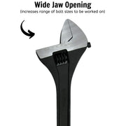 Teng Tools Adjustable Wrench 450mm Teng Tools - Dynamic Drive