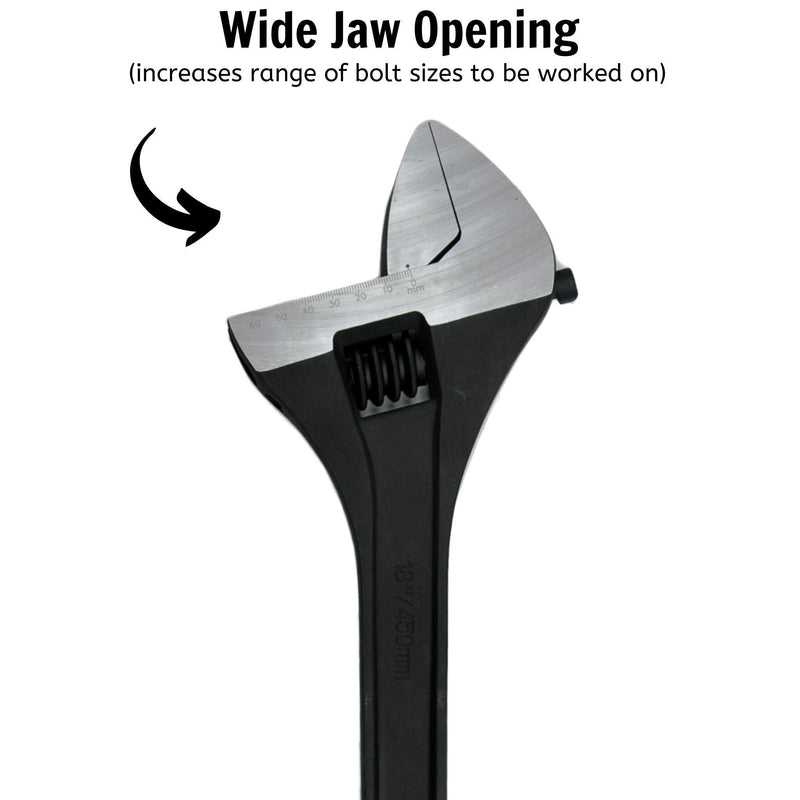 Teng Tools Adjustable Wrench 450mm Teng Tools - Dynamic Drive