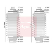 Apec Steering Bellow Kit Front ACB3001