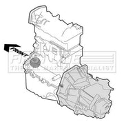 First Line Engine Mount Mounting fits Mercedes-Benz C-Class 2002-2008