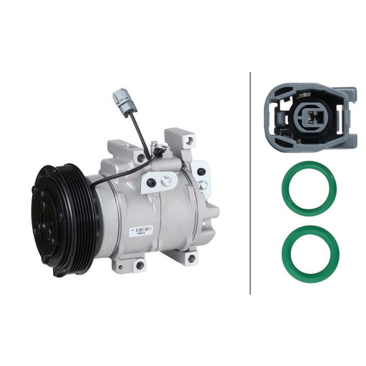 Hella Air Conditioning Compressor fits Mazda 3 2006-2009 2.3