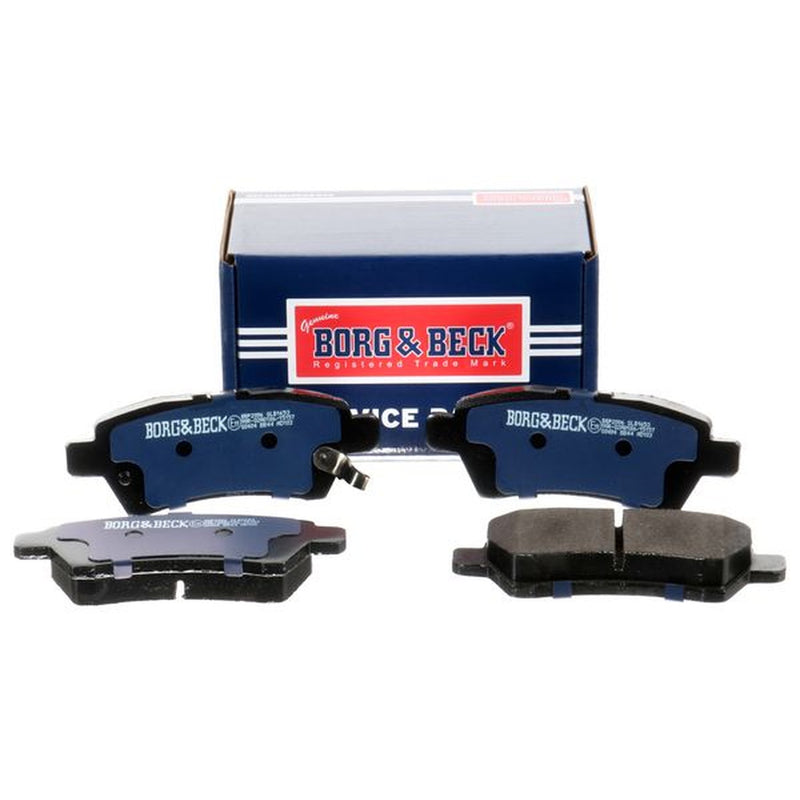 Borg & Beck Front & Rear Brake Discs & Pads fits Nissan Pathfinder III 2005 on