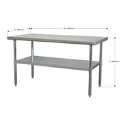 Sealey Stainless Steel Workbench 1.5m Sealey  - Dynamic Drive