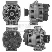 Borg & Beck Car Alternator 12V fits Dacia Logan 2004 on 1.4 1.6