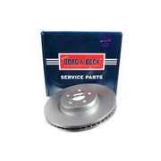 Borg & Beck Front & Rear Brake Discs & Pads fits Subaru Legacy IV 2003-2009 3.0