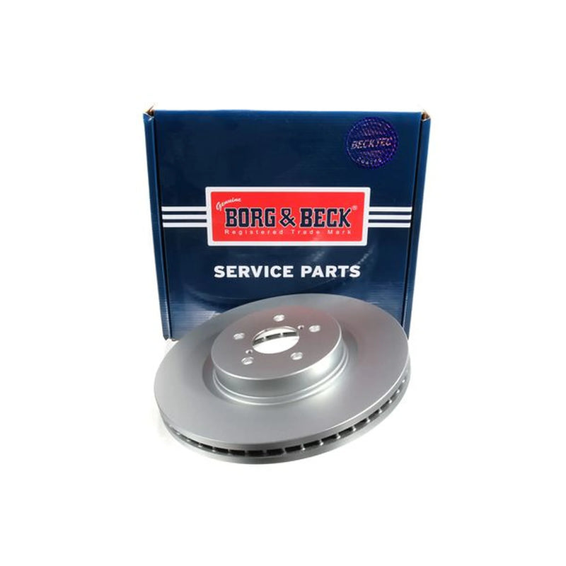 Borg & Beck Front & Rear Brake Discs & Pads fits Subaru Legacy IV 2003-2009 3.0