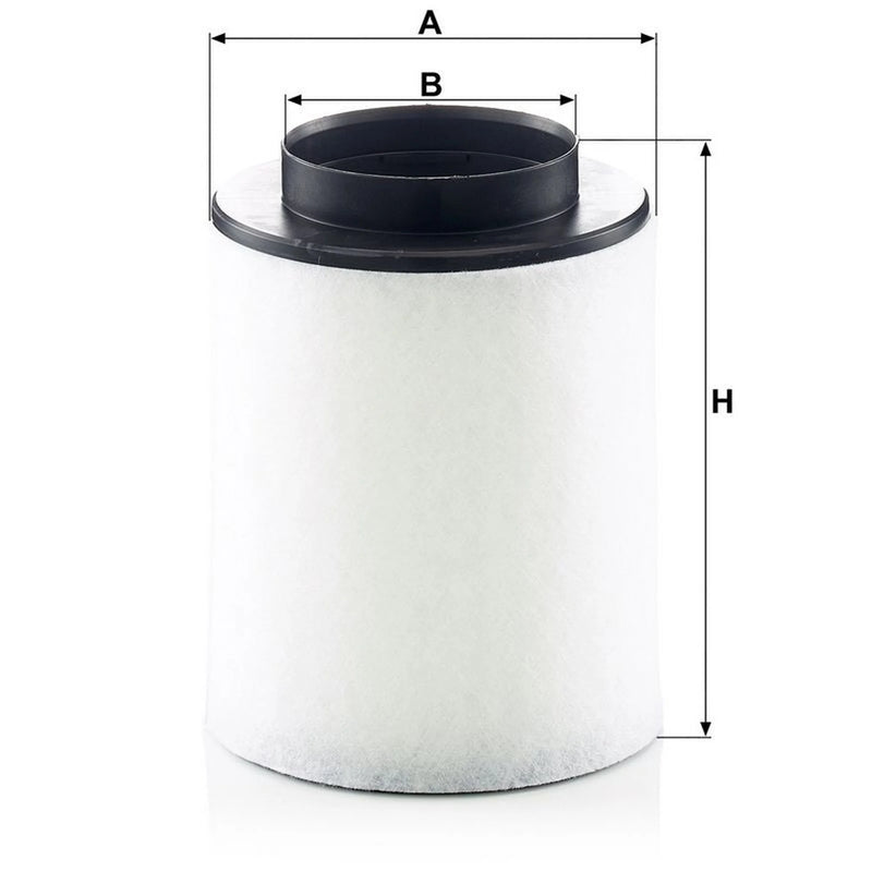 MANN-FILTER Engine Air Filter fits Audi A8 D4 2009-2018 2.0 3.0 4.2