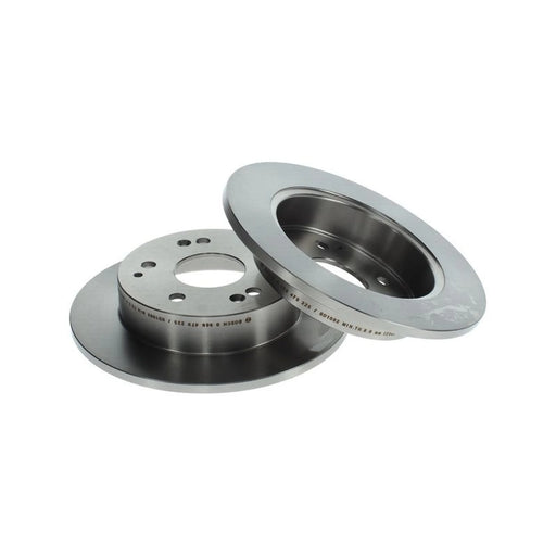 Bosch 2 x Solid Brake Discs fits Honda Civic VII 2000-2005 1.4 2.0