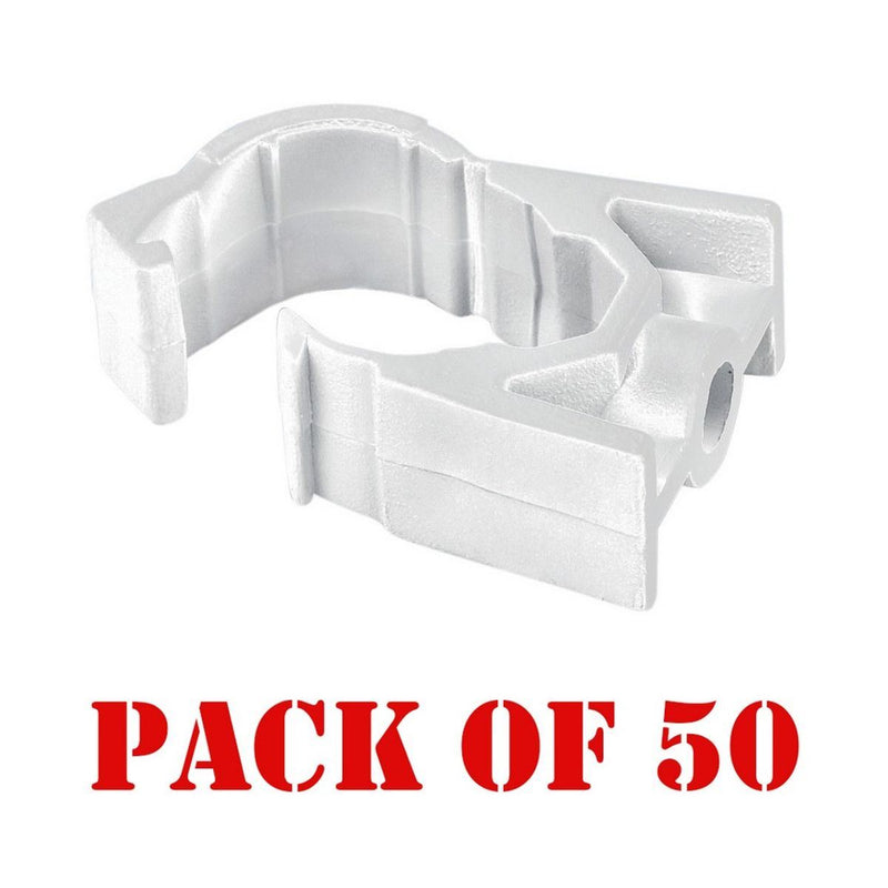 Hep2O Saddle Pipe Clip Pack - 22mm Size (50 Pack) for Caravan / Motorhomes Hep2O - Dynamic Drive
