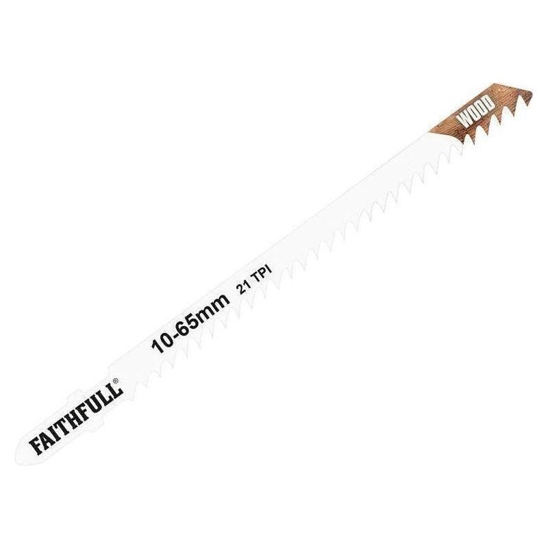 Faithfull Wood Jigsaw Blades Pack of 5 T301CD Faithfull - NN4 Online