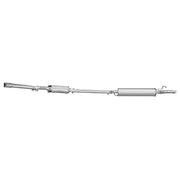 Hella End Silencer Rear fits Fiat Seicento / 600 1998-2010 1.1