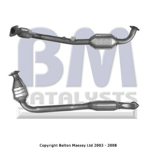 BM Catalysts Petrol Cat fits Opel Omega B 2000-2003 2.6