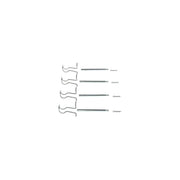 Bosch Brake Pad Accessory Fitting Kit Front fits Mercedes-Benz /8 1968-1977