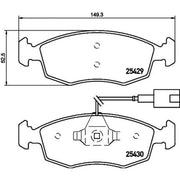 Mintex Front Solid & Rear Solid Brake Discs & Pads fits Fiat 500 2013 on 0.9