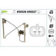 Valeo Electric Window Regulator Lifter Left Front 850026