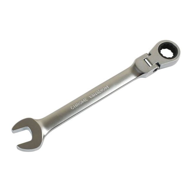 Laser Flexi-Head Ratchet Ring Spanner Set 7350 Laser - Dynamic Drive