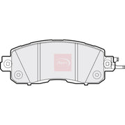 Apec Front Brake Pad Set fits Nissan Leaf 2010-2017