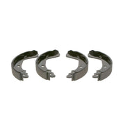 Bosch Brake Shoe Set Axle Kit fits Suzuki Swift III 2010-2017 1.2 1.3